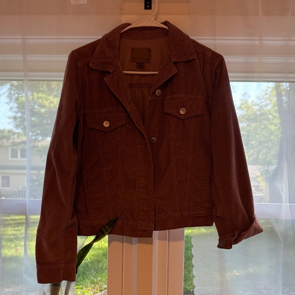 American Eagle Corduroy Jean Jacket